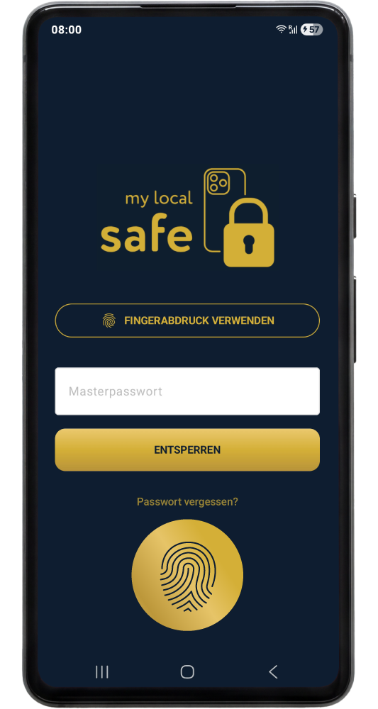 MyLocalSafe – Generatore di password
